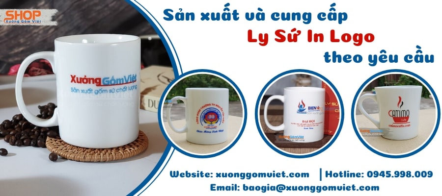 Ly sứ in logo