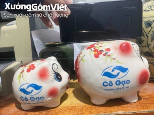 Xưởng sản xuất, cung cấp heo đất, ống tiết kiệm in logo [GIÁ TỐT]